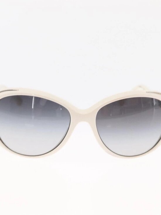 CHANEL Sunglasses plastic White CC Auth BA9081 main image 10